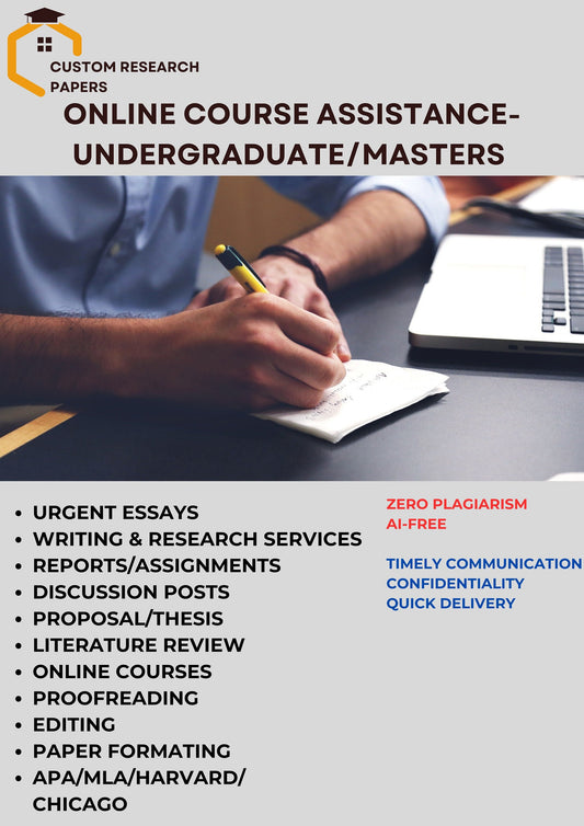 I will help with your Online Classes, Undergraduate or Masters Level, Online Classes, Tutoring