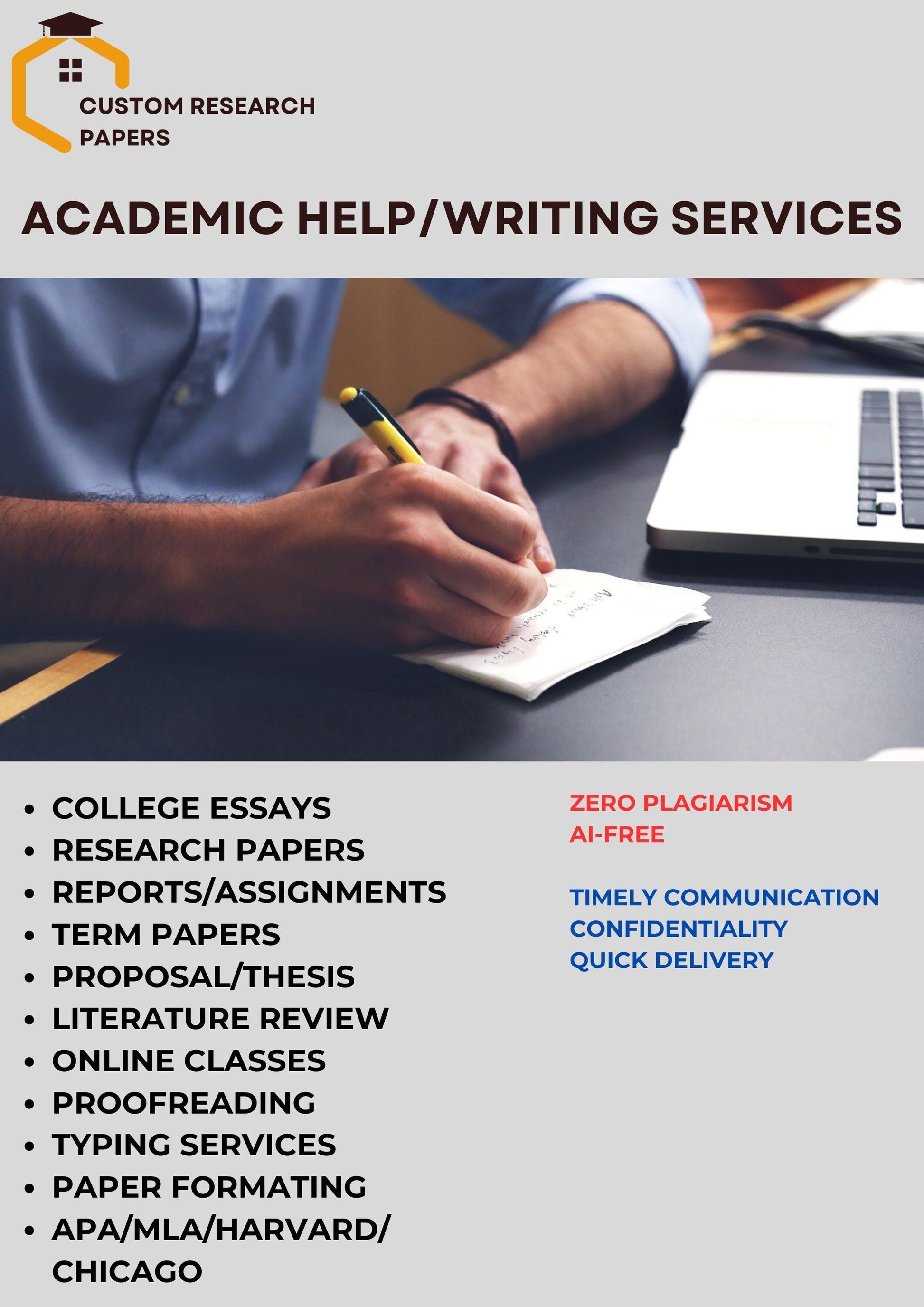 Academic Paper Assistance/ College Essay Help/ Writing Services/Course Paper Help/ Proofreading and Editing